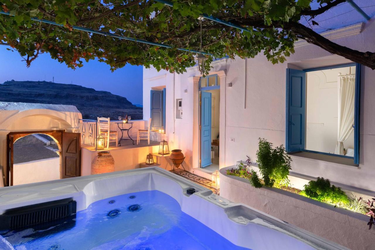 Lindos Beach Boutique Villa Bagian luar foto