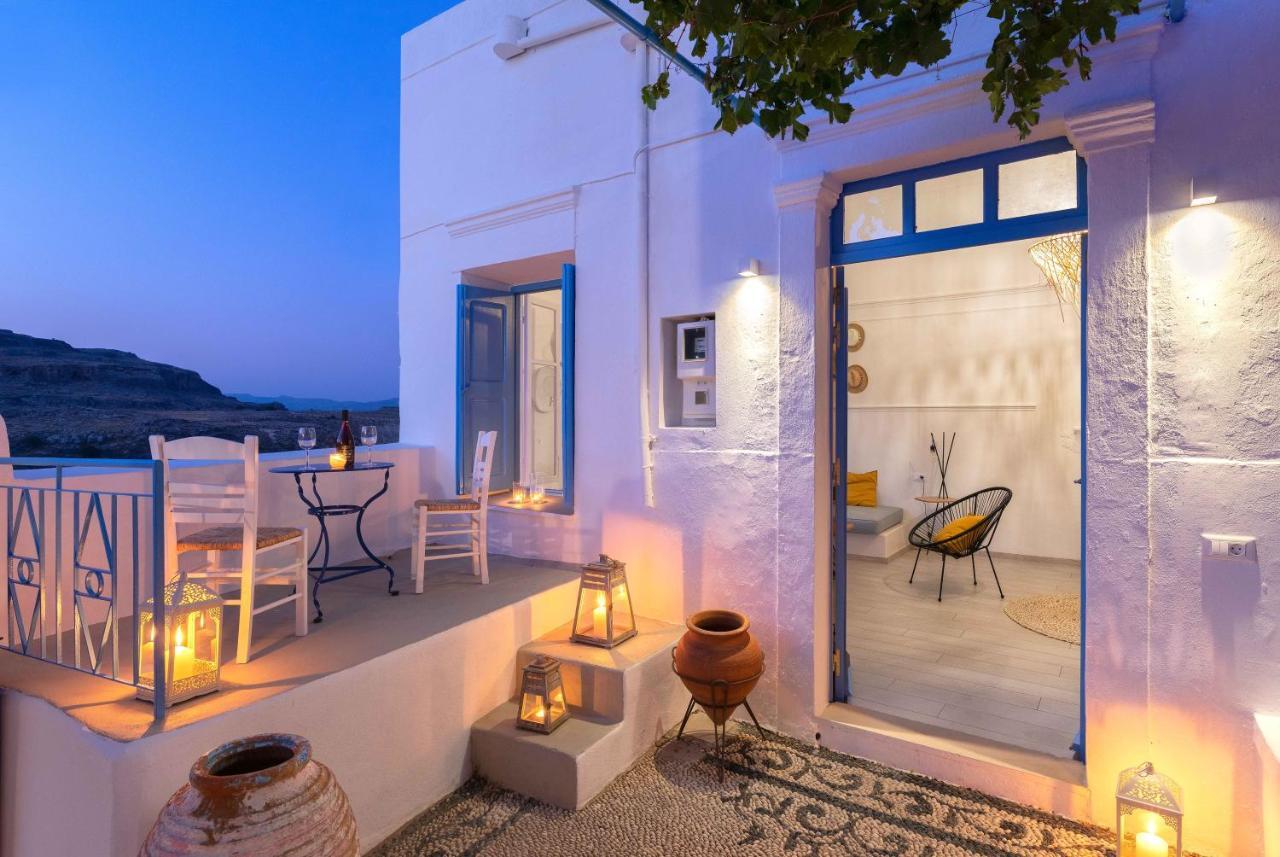 Lindos Beach Boutique Villa Bagian luar foto