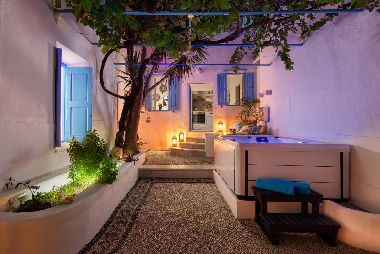 Lindos Beach Boutique Villa Bagian luar foto