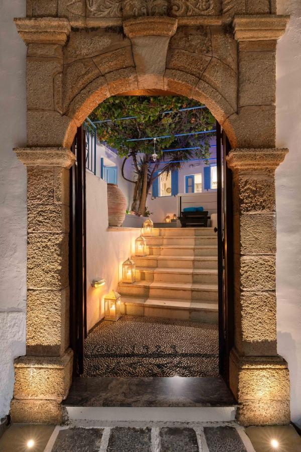 Lindos Beach Boutique Villa Bagian luar foto